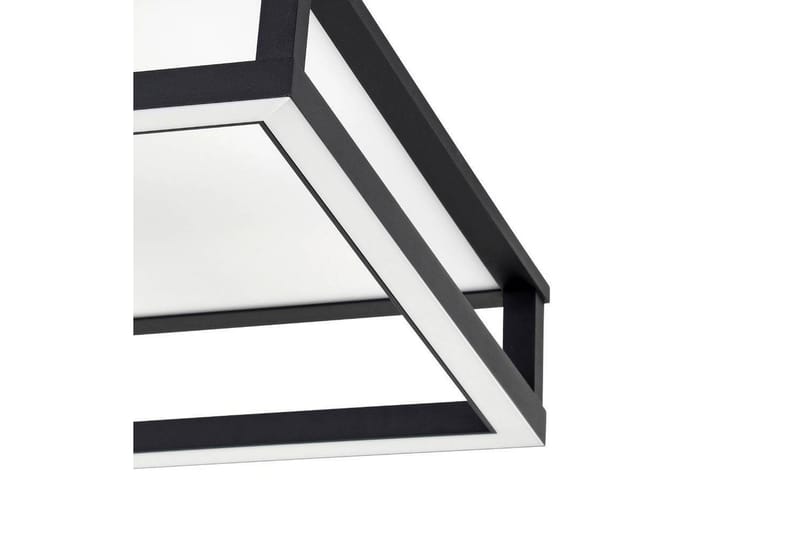 Takbelysning Eglo Macellara Svart/Vit 45x45 cm - Belysning & el - Inomhusbelysning & lampor - Sovrumslampa - Taklampa sovrum