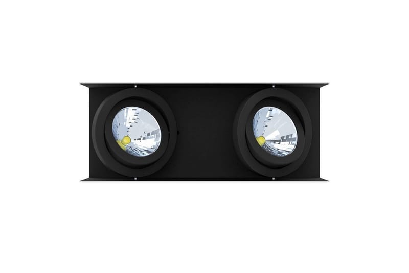 Takbelysning Eglo Vidago Vit/Svart 2 Lampor - 2 Lampor - Belysning & el - Inomhusbelysning & lampor - Sovrumslampa - Taklampa sovrum