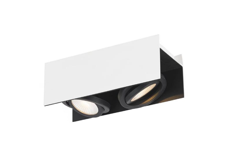 Takbelysning Eglo Vidago Vit/Svart 2 Lampor, 2 Lampor