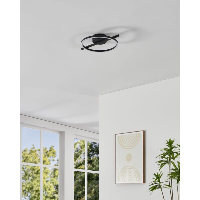 Taklampa Amandolo - Svart - Belysning & el - Inomhusbelysning & lampor - Sovrumslampa - Taklampa sovrum