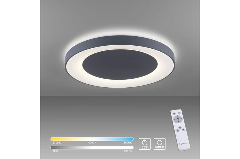 Taklampa Anika - Grå - Belysning & el - Inomhusbelysning & lampor - Sovrumslampa - Taklampa sovrum