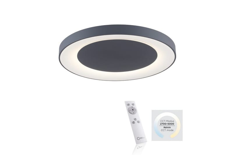 Taklampa Anika - Grå - Belysning & el - Inomhusbelysning & lampor - Sovrumslampa - Taklampa sovrum