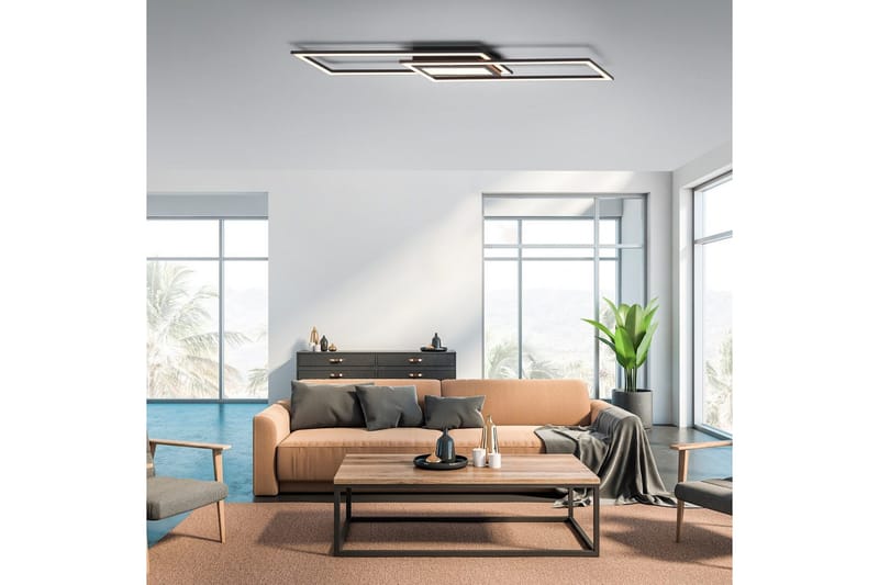 Taklampa Asmin - 17,9x5x100 cm - Belysning & el - Inomhusbelysning & lampor - Sovrumslampa - Taklampa sovrum