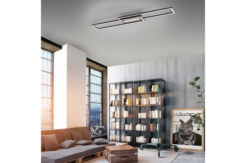 Taklampa Asmin - 17,9x5x95 cm - Belysning & el - Inomhusbelysning & lampor - Sovrumslampa - Taklampa sovrum