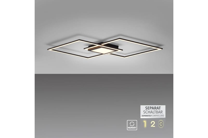 Taklampa Asmin - 37x5,2x106 cm - Belysning & el - Inomhusbelysning & lampor - Sovrumslampa - Taklampa sovrum