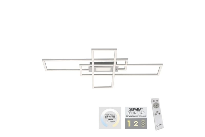 Taklampa Asmin - 69,4x6,8x98,9 cm - Belysning & el - Inomhusbelysning & lampor - Sovrumslampa - Taklampa sovrum