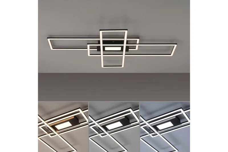 Taklampa Asmin - 69,4x6,8x99 cm - Belysning & el - Inomhusbelysning & lampor - Sovrumslampa - Taklampa sovrum