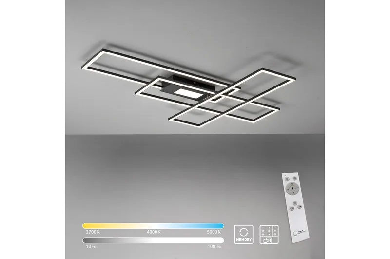 Taklampa Asmin - 69,4x6,8x99 cm - Belysning & el - Inomhusbelysning & lampor - Sovrumslampa - Taklampa sovrum