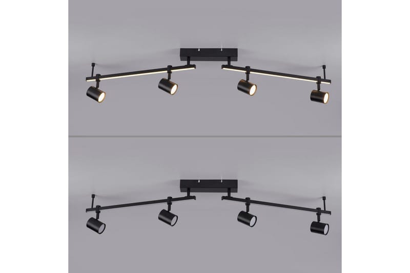 Taklampa Barik - 101x18x123 cm - Belysning & el - Inomhusbelysning & lampor - Sovrumslampa - Taklampa sovrum