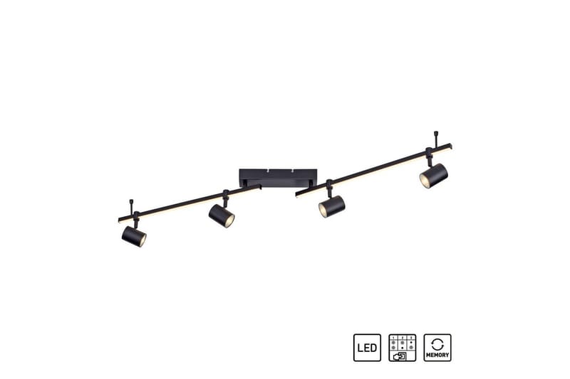 Taklampa Barik - 101x18x123 cm - Belysning & el - Inomhusbelysning & lampor - Sovrumslampa - Taklampa sovrum