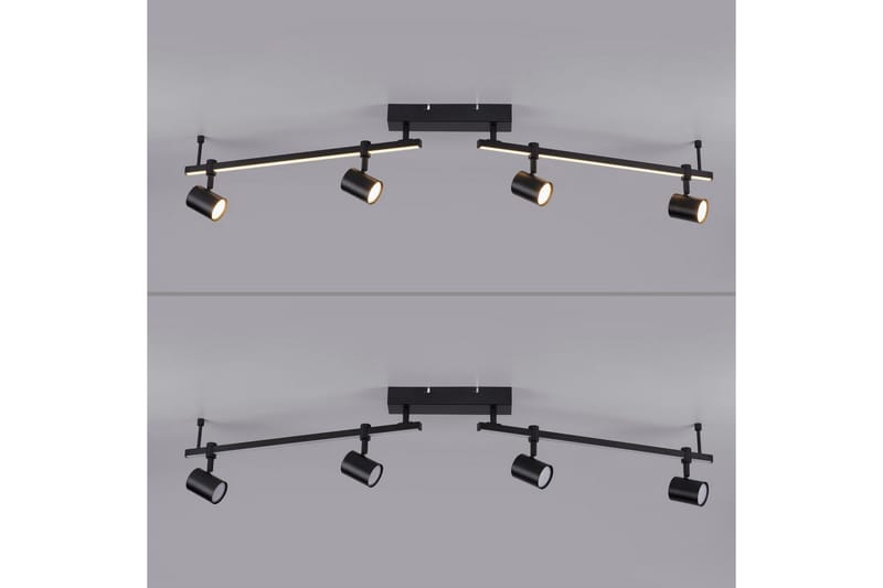 Taklampa Barik - 101x18x123 cm - Belysning & el - Inomhusbelysning & lampor - Sovrumslampa - Taklampa sovrum