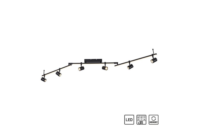 Taklampa Barik - 120x21x188 cm - Belysning & el - Inomhusbelysning & lampor - Sovrumslampa - Taklampa sovrum