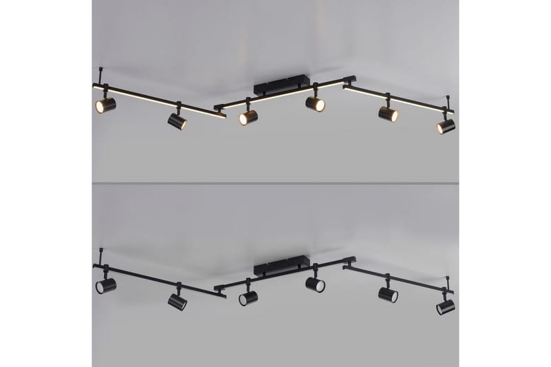 Taklampa Barik - 120x21x188 cm - Belysning & el - Inomhusbelysning & lampor - Sovrumslampa - Taklampa sovrum