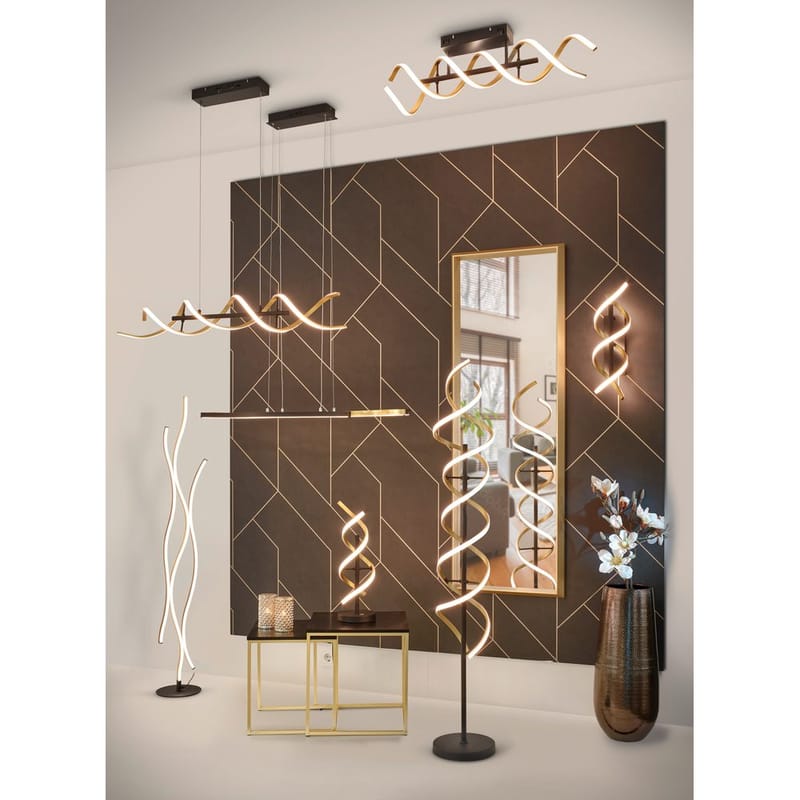 Taklampa Blaze - Mattmässing - Belysning & el - Inomhusbelysning & lampor - Sovrumslampa - Taklampa sovrum