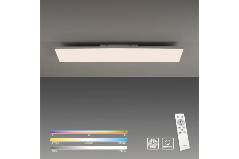 Taklampa Conrad - 26x7x101 cm - Belysning & el - Inomhusbelysning & lampor - Sovrumslampa - Taklampa sovrum