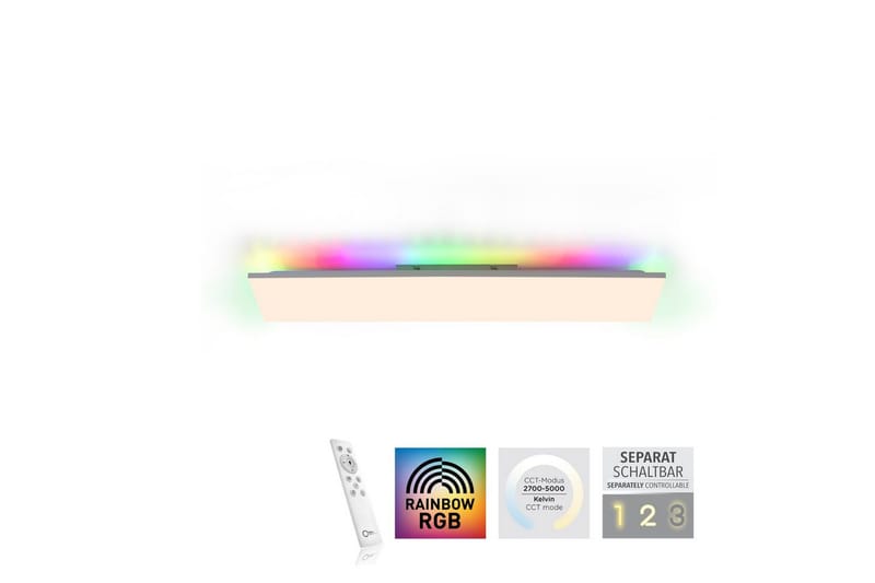 Taklampa Conrad - 26x7x101 cm - Belysning & el - Inomhusbelysning & lampor - Sovrumslampa - Taklampa sovrum