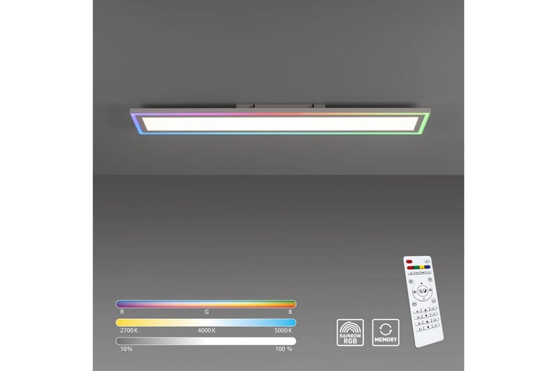 Taklampa Edging - 18x5,2x100 cm - Belysning & el - Inomhusbelysning & lampor - Sovrumslampa - Taklampa sovrum