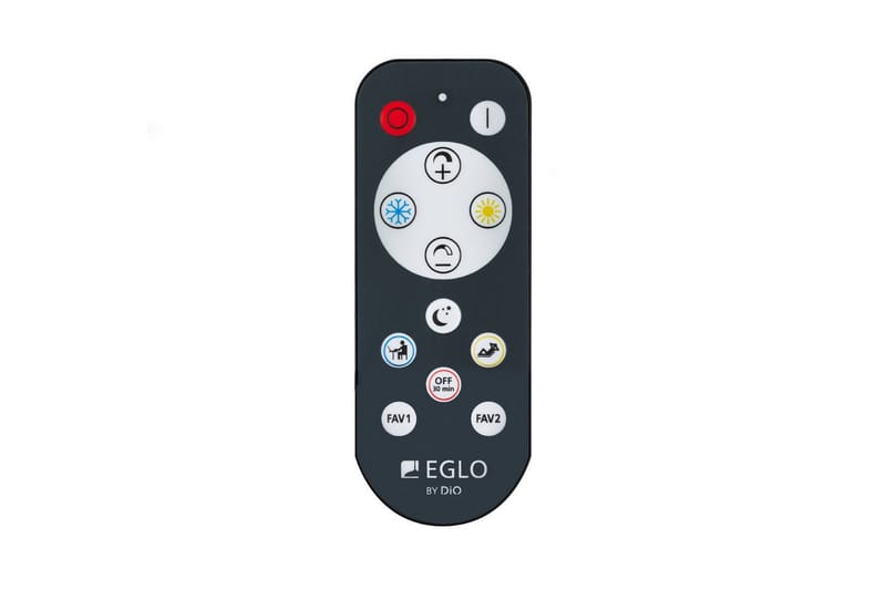 Taklampa Eglo Gafares Kvadrat Guldfärgad/Vit - Guld/Vit - Belysning & el - Inomhusbelysning & lampor - Sovrumslampa - Taklampa sovrum