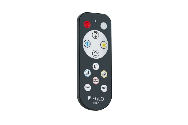 Taklampa Eglo Gafares Rund Guldfärgad/Vit - Guld/Vit - Belysning & el - Inomhusbelysning & lampor - Sovrumslampa - Taklampa sovrum