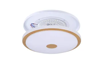 Taklampa Eglo Lanciano 1 380 mm - Vit/Brun - Belysning & el - Inomhusbelysning & lampor - Sovrumslampa - Taklampa sovrum