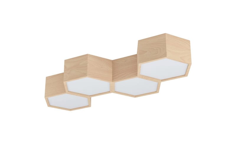 Taklampa Eglo Mirlas med 4 Lampor, Vit