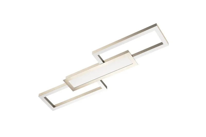 Vit Taklampa Eglo Monirote Nickel-Matt Vit