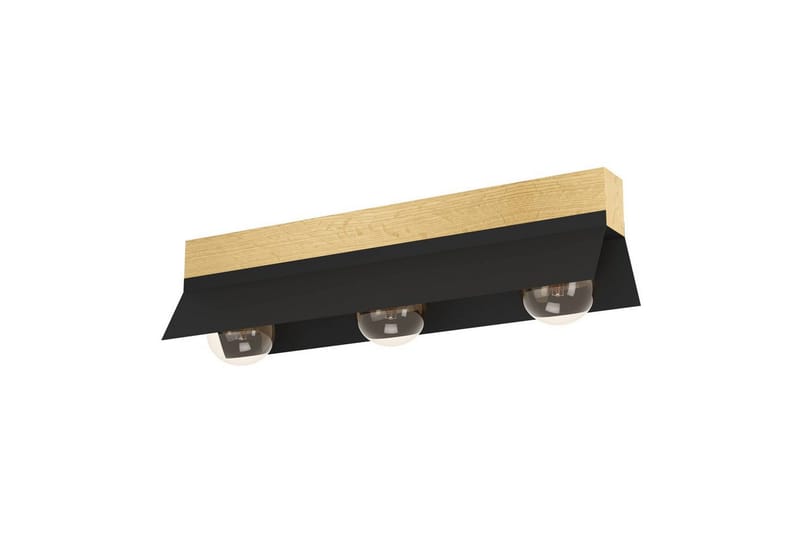 Taklampa Eglo Tarrafo, Svart/Brun