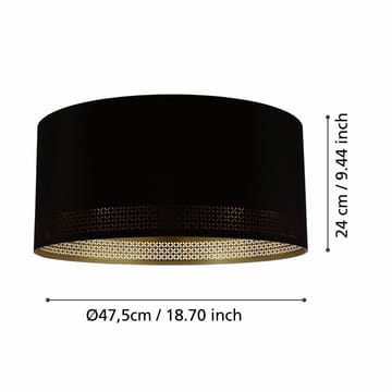 Taklampa Esteperra - 47,5 cm - Belysning & el - Inomhusbelysning & lampor - Sovrumslampa - Taklampa sovrum