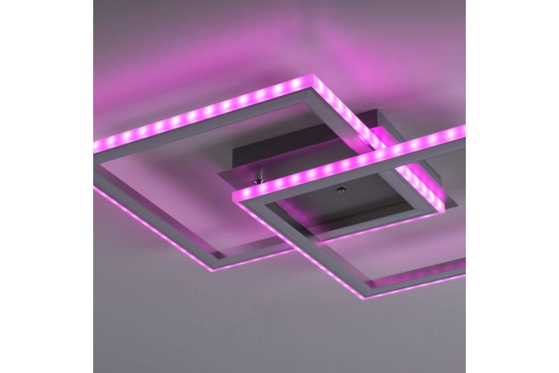 Taklampa Felix - 44,5x6,4x44,5 cm - Belysning & el - Inomhusbelysning & lampor - Sovrumslampa - Taklampa sovrum