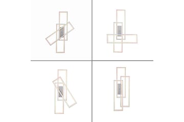 Taklampa Felix - 71x6,9x101,2 cm - Belysning & el - Inomhusbelysning & lampor - Sovrumslampa - Taklampa sovrum