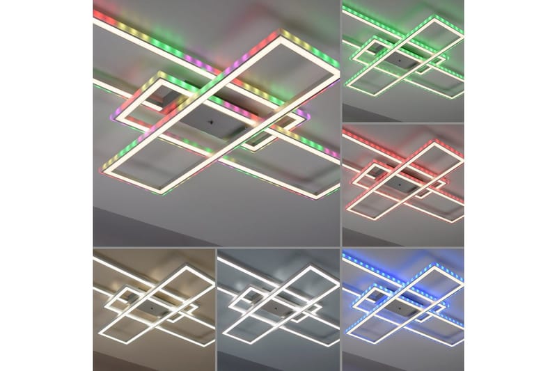 Taklampa Felix - 71x6,9x101,2 cm - Belysning & el - Inomhusbelysning & lampor - Sovrumslampa - Taklampa sovrum