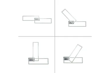 Taklampa Felix - 72x6,4x121 cm - Belysning & el - Inomhusbelysning & lampor - Sovrumslampa - Taklampa sovrum