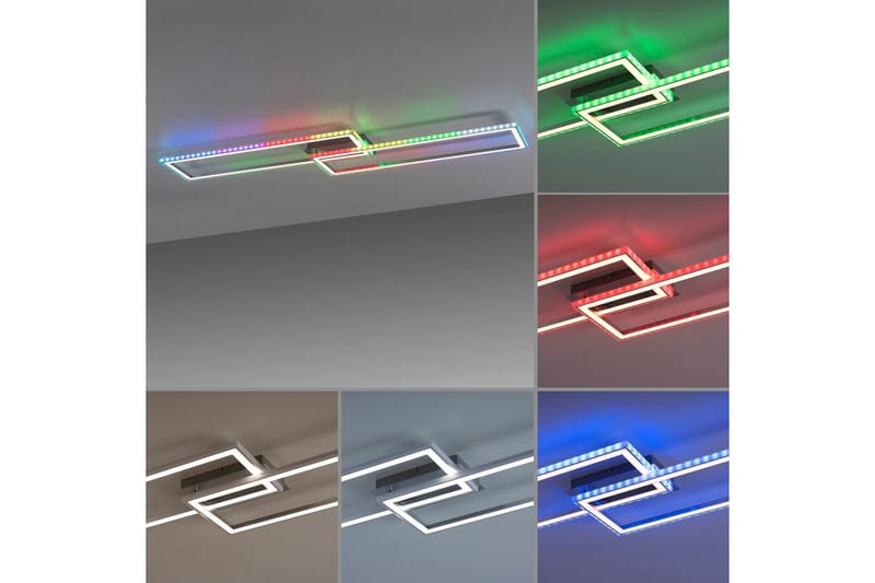 Taklampa Felix - 72x6,4x121 cm - Belysning & el - Inomhusbelysning & lampor - Sovrumslampa - Taklampa sovrum