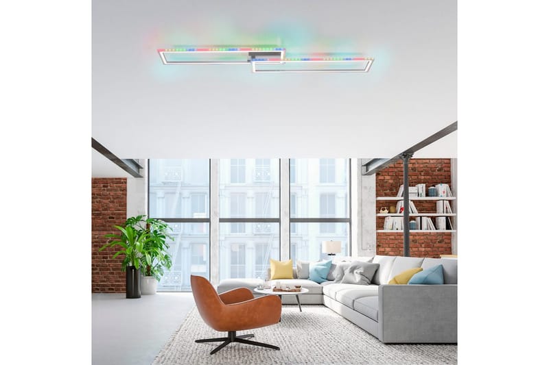 Taklampa Felix - 72x6,4x121 cm - Belysning & el - Inomhusbelysning & lampor - Sovrumslampa - Taklampa sovrum