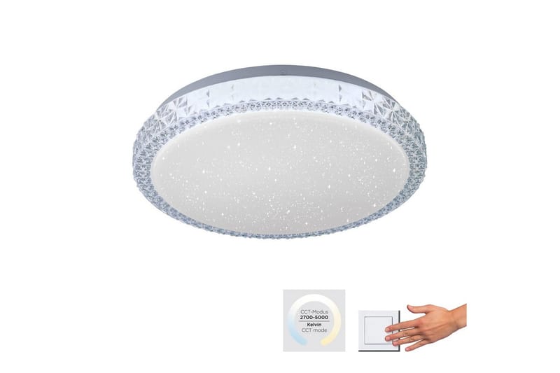 Taklampa Frida - 30x6,7x30 cm - Belysning & el - Inomhusbelysning & lampor - Sovrumslampa - Taklampa sovrum