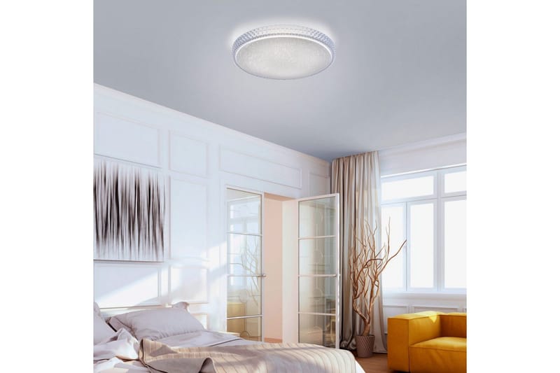 Taklampa Frida - 60x11x60 cm - Belysning & el - Inomhusbelysning & lampor - Sovrumslampa - Taklampa sovrum