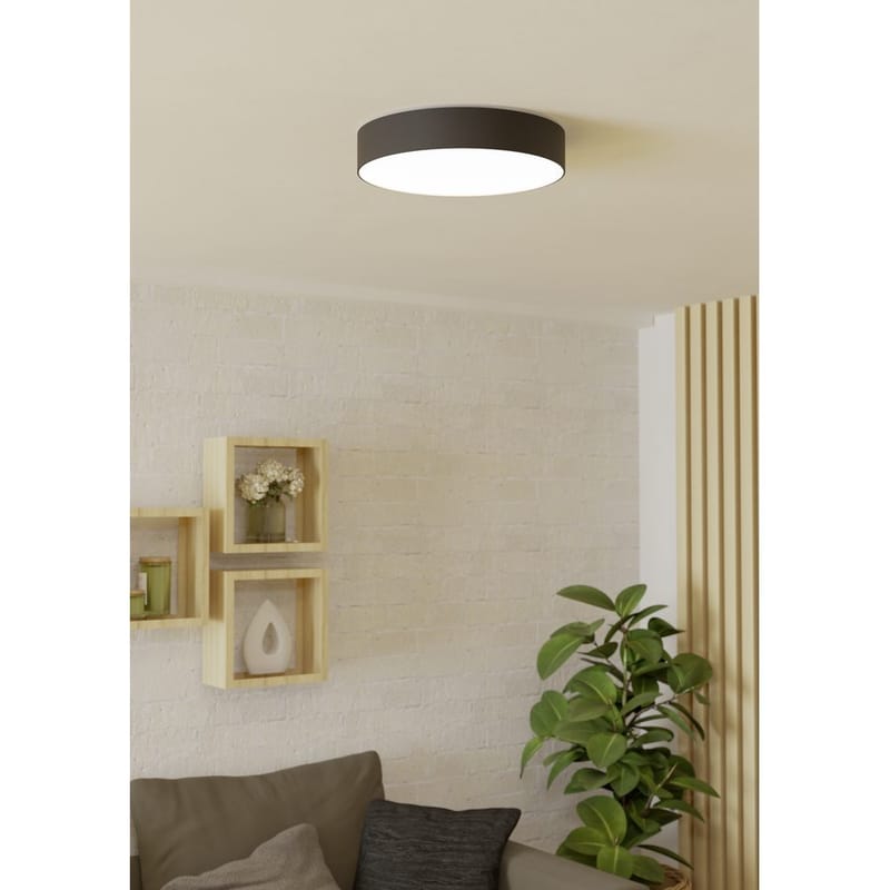 Taklampa Gallizzi - Svart, 390 mm - Belysning & el - Inomhusbelysning & lampor - Sovrumslampa - Taklampa sovrum