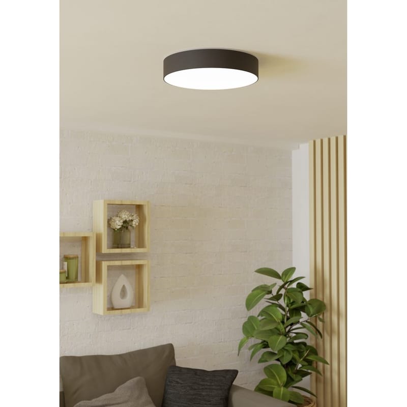 Taklampa Gallizzi - Svart, 390 mm - Belysning & el - Inomhusbelysning & lampor - Sovrumslampa - Taklampa sovrum