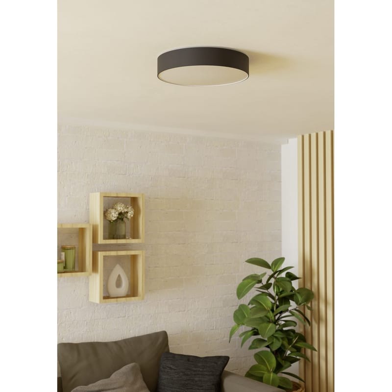 Taklampa Gallizzi - Svart, 390 mm - Belysning & el - Inomhusbelysning & lampor - Sovrumslampa - Taklampa sovrum