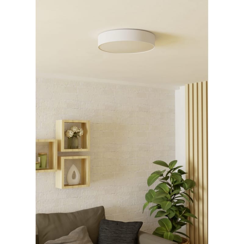 Taklampa Gallizzi - Vit, 390 mm - Belysning & el - Inomhusbelysning & lampor - Sovrumslampa - Taklampa sovrum