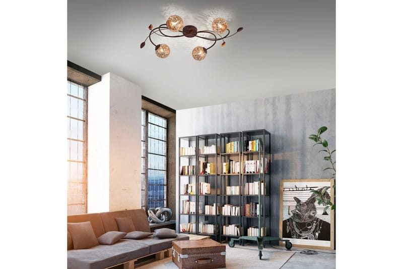 Taklampa Greta - 39x13,8x65 cm - Belysning & el - Inomhusbelysning & lampor - Sovrumslampa - Taklampa sovrum