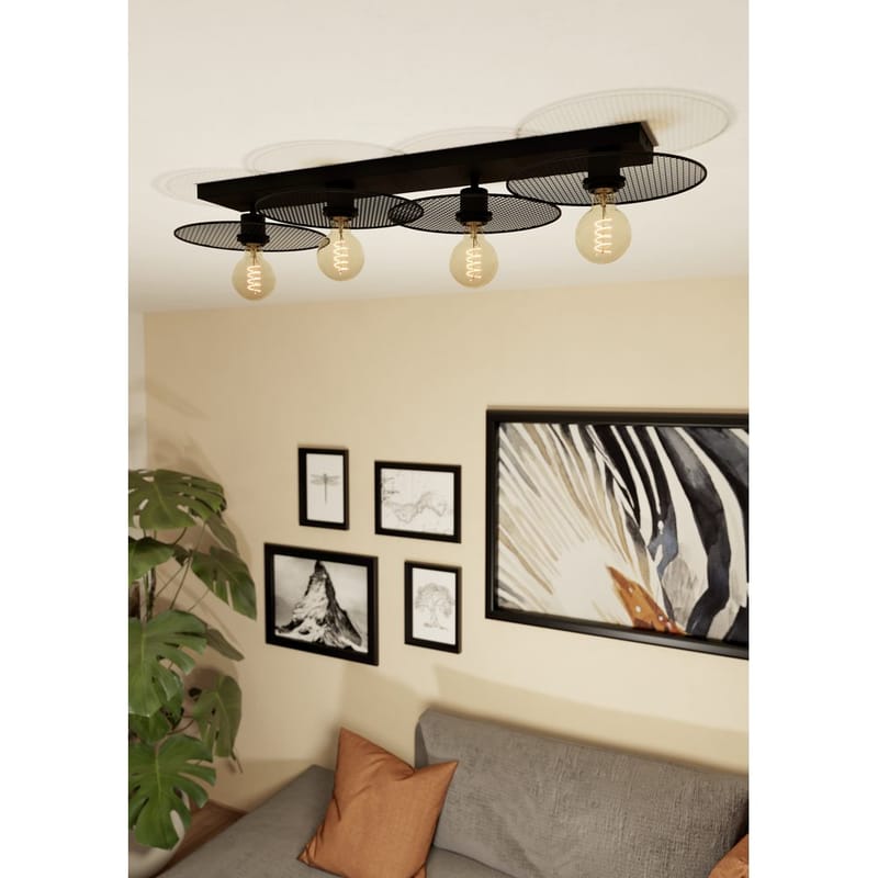 Taklampa Ikeston - 33 cm - Belysning & el - Inomhusbelysning & lampor - Sovrumslampa - Taklampa sovrum