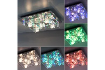 Taklampa Kemal2.0 - 50x15x50 cm - Belysning & el - Inomhusbelysning & lampor - Sovrumslampa - Taklampa sovrum