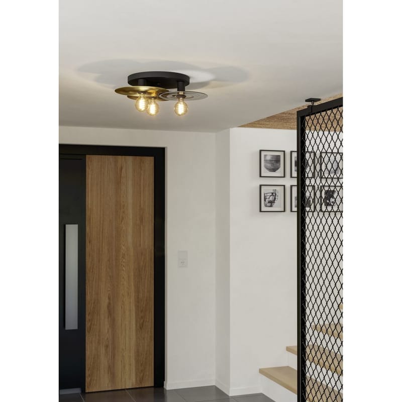 Taklampa Lintmill med 3 lampor - 53 cm - Belysning & el - Inomhusbelysning & lampor - Sovrumslampa - Taklampa sovrum