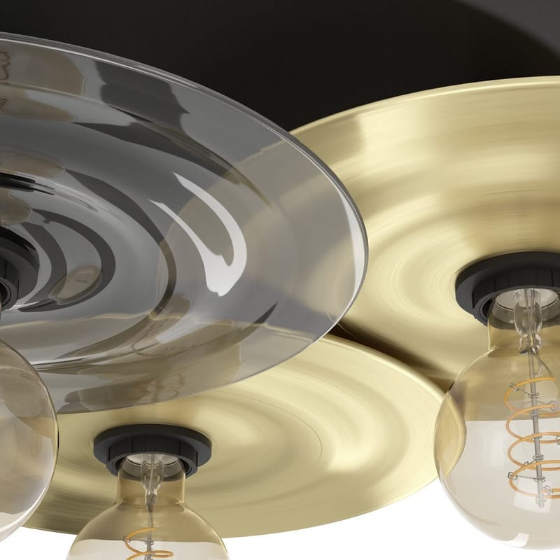 Taklampa Lintmill med 3 lampor - 53 cm - Belysning & el - Inomhusbelysning & lampor - Sovrumslampa - Taklampa sovrum