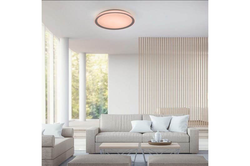 Taklampa Lolasmart Kari - 51x9x51 cm - Belysning & el - Inomhusbelysning & lampor - Sovrumslampa - Taklampa sovrum