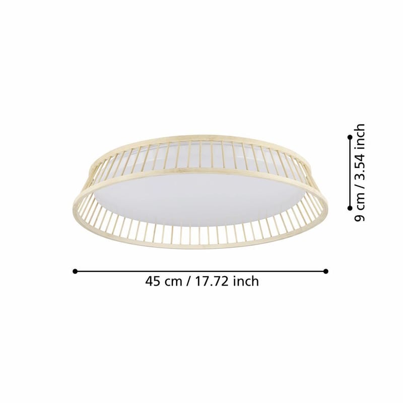 Taklampa Luppineria - 45 cm - Belysning & el - Inomhusbelysning & lampor - Sovrumslampa - Taklampa sovrum