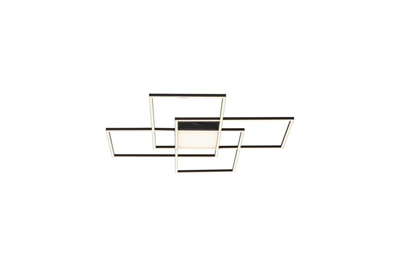 Taklampa Q-Asmin - 80x6x80 cm - Belysning & el - Inomhusbelysning & lampor - Sovrumslampa - Taklampa sovrum
