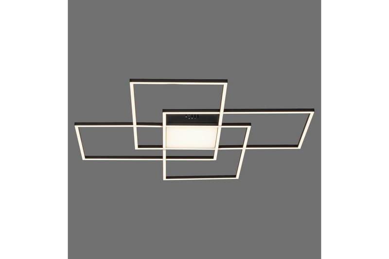 Taklampa Q-Asmin - 80x6x80 cm - Belysning & el - Inomhusbelysning & lampor - Sovrumslampa - Taklampa sovrum