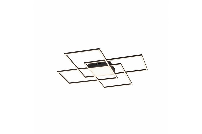 Taklampa Q-Asmin - 80x6x80 cm - Belysning & el - Inomhusbelysning & lampor - Sovrumslampa - Taklampa sovrum